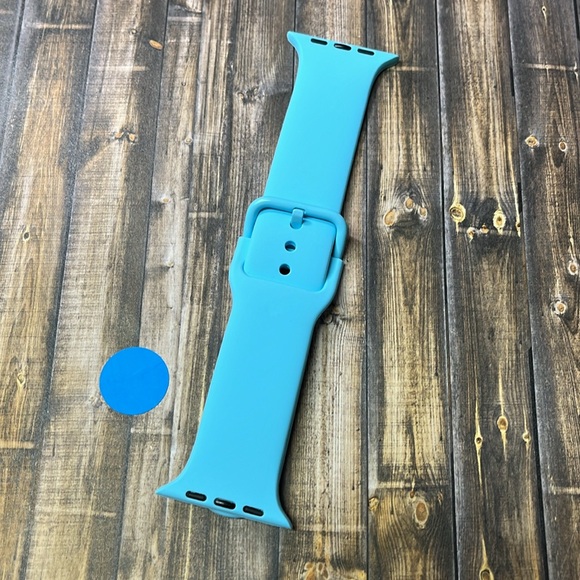 5for$10 Baby Blue 42mm/44mm Adjustable Apple Watch Band - NWOT - Picture 4 of 4